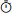 White clock face to indicate Assign Asset Downtime
